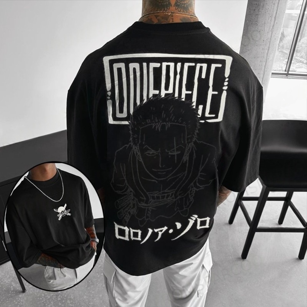 เสื้อยืดวันพีซผู้ชาย ลายโรโรโน - Summer Clothing Brands บทวิจารณ์และราคา