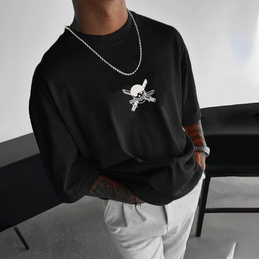เสื้อยืดวันพีซผู้ชาย ลายโรโรโน - Summer Clothing Brands บทวิจารณ์และราคา