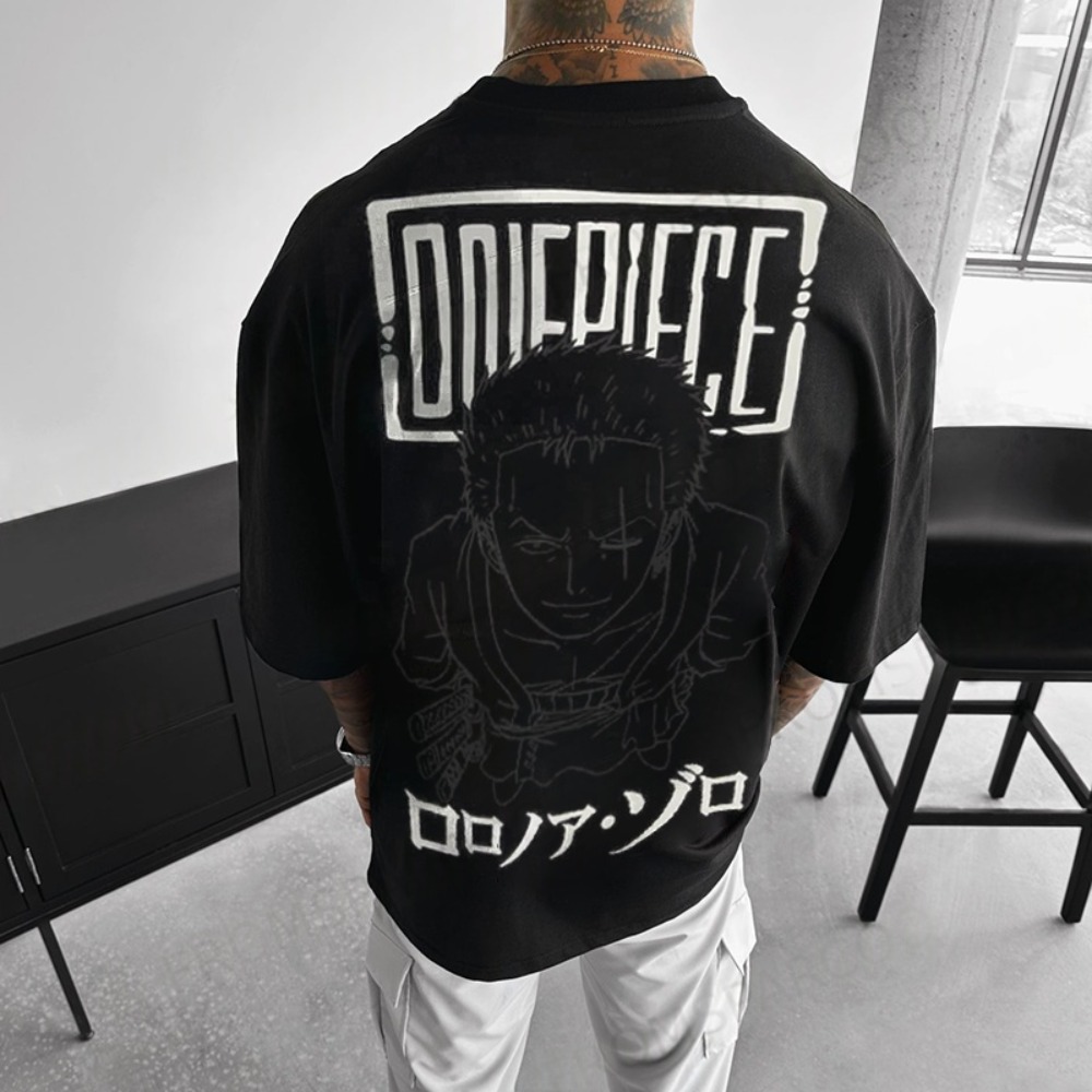 เสื้อยืดวันพีซผู้ชาย ลายโรโรโน - Summer Clothing Brands บทวิจารณ์และราคา